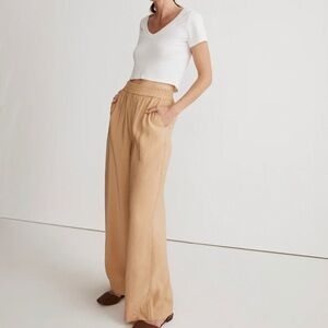 Madewell Carly Wide-leg Pant in Softdrape